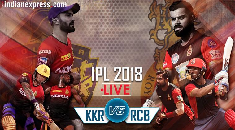 ipl 2018 live kkr vs rcb