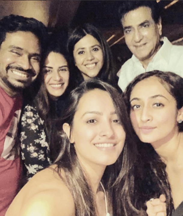 jeetendra birthday bash inside photo ekta