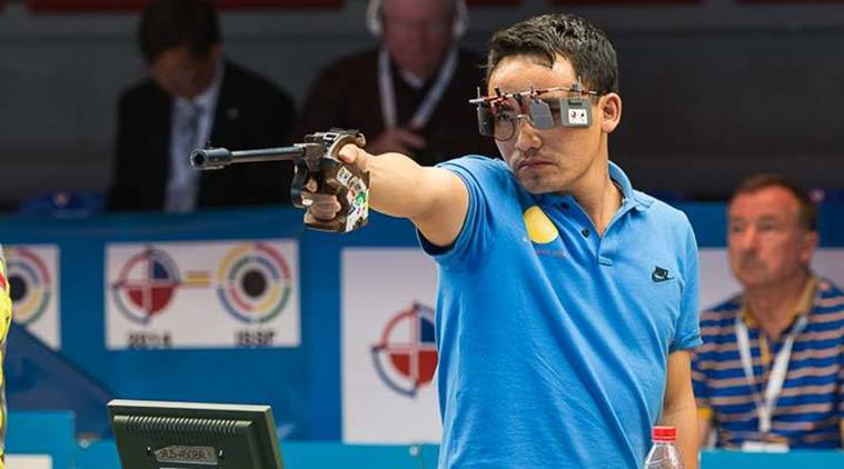 Om Prakash Mitharval, Om Prakash Mitharval news, Jitu Rai, Jitu Rai news, ISSF World Cup, sports news, Indian Express
