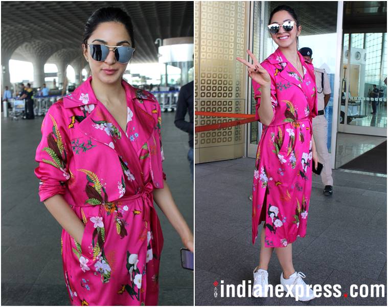 airport fashion, airport style, kangana ranaut, karan johar, anushka sharma, Karisma Kapoor, katrina kaif, esha gupta, athiya shetty, kiara advani, nushrat bharucha, celeb fashion, bollywood fashion, indian express, indian express news