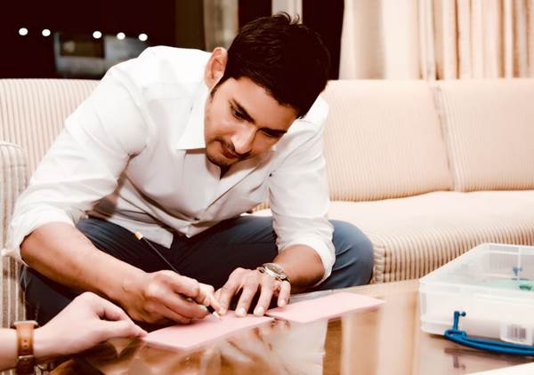 Mahesh Babu 's wax statue Madame Tussauds