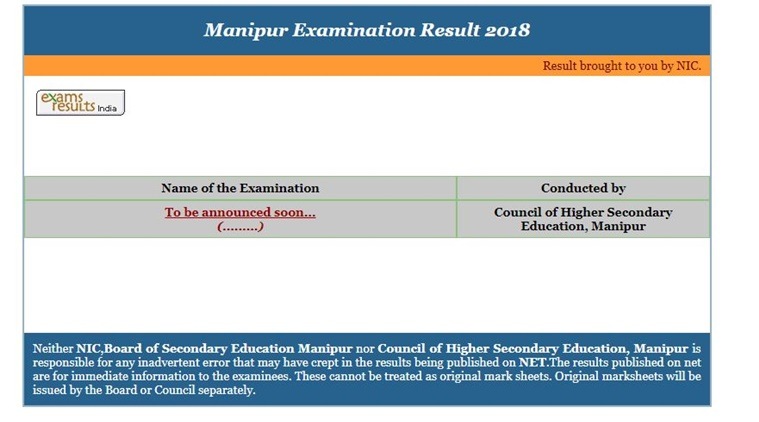 cohsem.nic.in, manresults.nic.in, hse result, 12th result 2018, cohsem result 2018, hsc result 2018