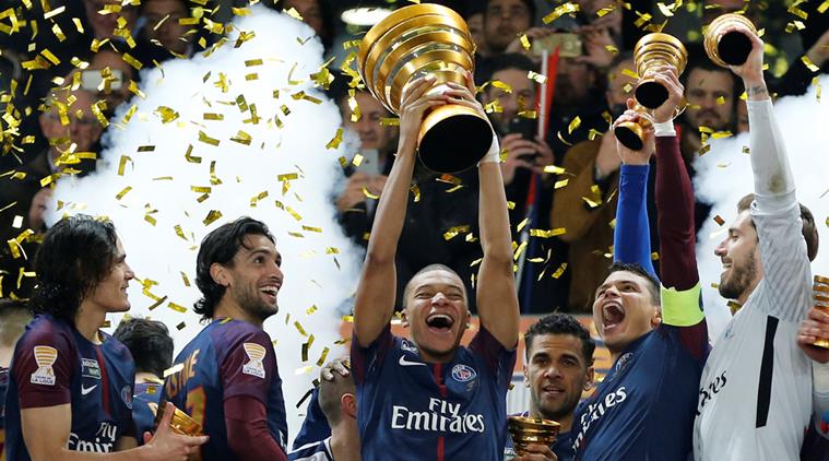 Kylian Mbappe shines as PSG beat Monaco for fifth straight League Cup