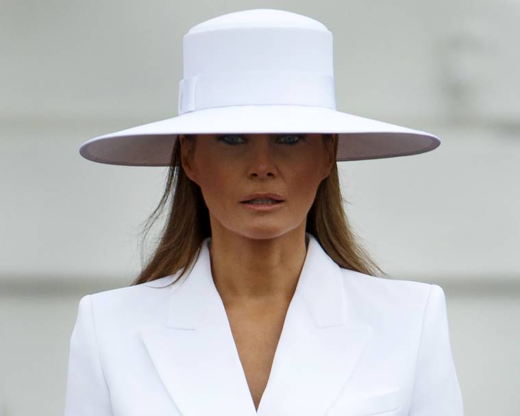 hat styles, Melania Trump hat, Melania Trump fashion, Meghan Markle hats, Meghan Markle fashion, Alia Bhatt fashion, Alia Bhatt hats, Priyanka Chopra hats, Priyanka Chopra fashion, Ranveer Singh hats, Ranveer Singh fashion, indian express, indian express news