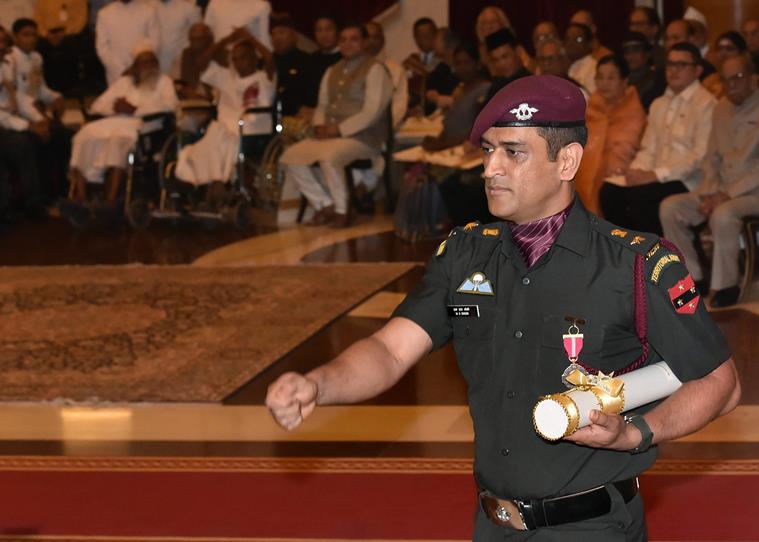 MS Dhoni, Dhoni Padma, Dhoni news, Dhoni photos, Mahendra Singh Dhoni, India national cricket team, ICC Cricket World Cup, Cricket, indian express