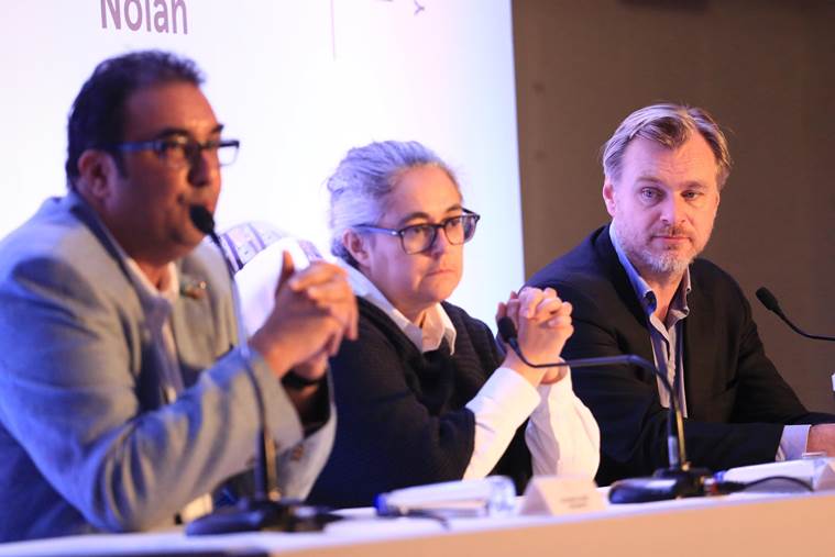 Christopher Nolan in Mumbai