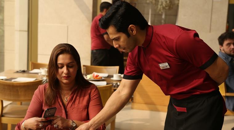 varun dhawan in a still from october
