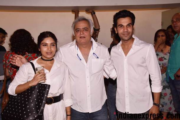 bhumi pednekar at omerta screening