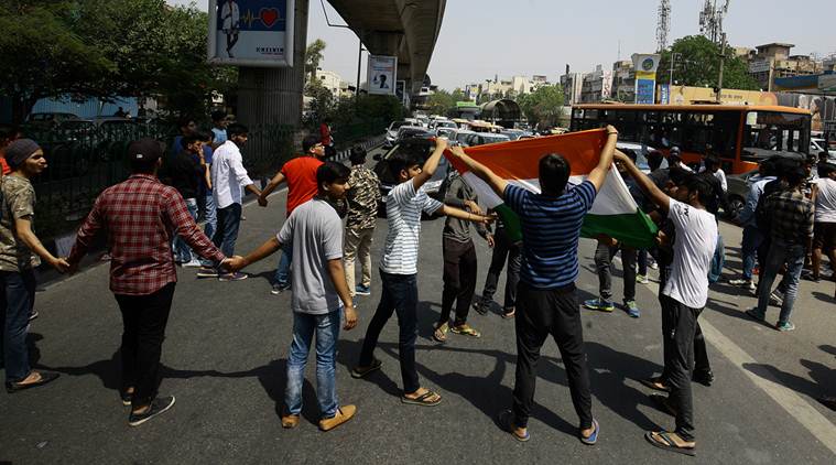 CBSE paper leak: Students continue protest over re-test, call it ‘grave injustice’