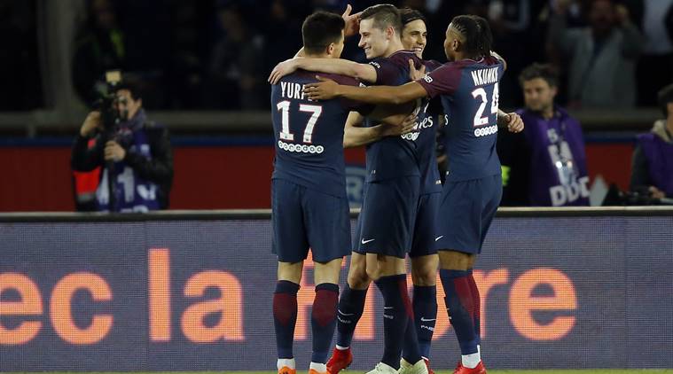 PSG beats Caen 3-1 to reach French Cup final