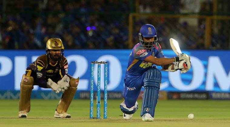 IPL 2018, Indian Premier League, RR vs KKR, Ajinkya Rahane, Ajinkya Rahane Rajasthan Royals, sports news, IPL news, Indian Express