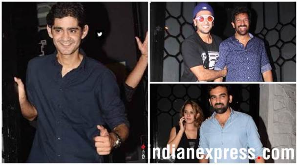 Ranveer Singh Zaheer Khan Gaurav Kapur birthday bash