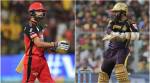 IPL Live RCB vs KKR Match 29 in Bangalore