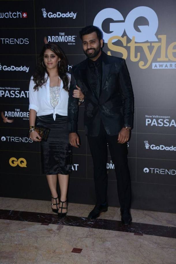 Rohit Sharma wins 'Sporting Elegance' at GQ Style Awards