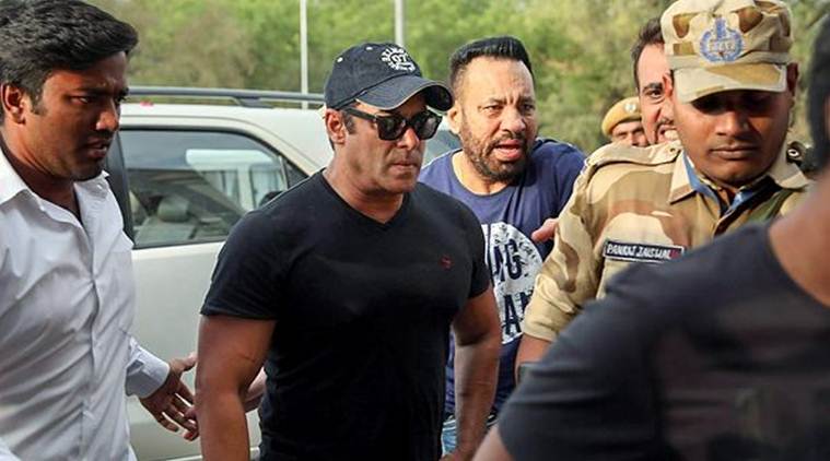 Blackbuck Poaching Case Salman Khan Reaches Jodhpur Airport Under