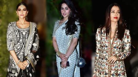 Sara Ali Khan, Sonam Kapoor and Bachchans turn heads at Saudamini Mattus wedding reception, see photos, videos