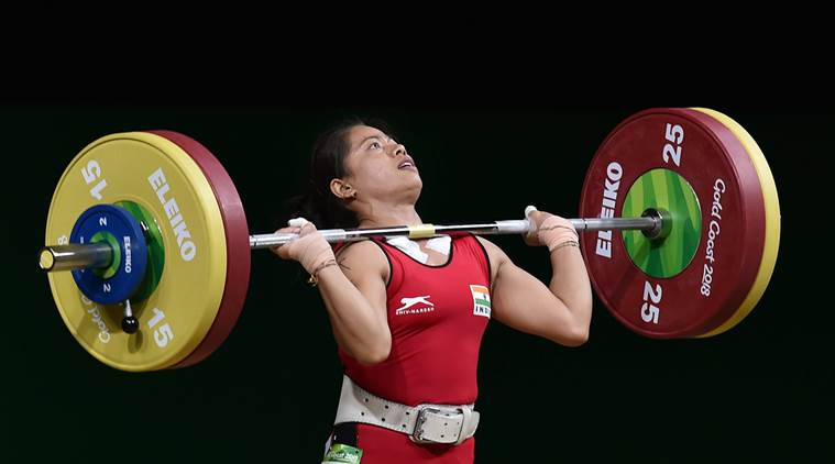 Commonwealth Games, Commonwealth Games 2018, CWG 2018, Sanjita Chanu, Sanjita Chanu medal, Sanjita Chanu gold medal, sports news, Indian Express