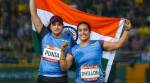 Seema Punia, Navjeet Kaur Dhillon win silver & bronze