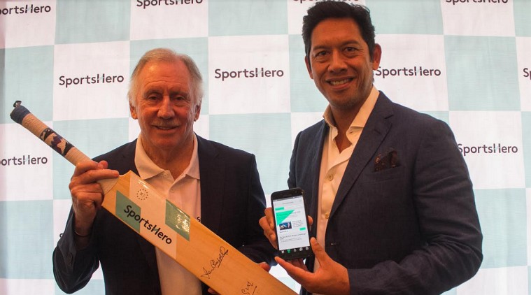 SportsHero, Android, app, fantasy sports, Android app, cricket, football