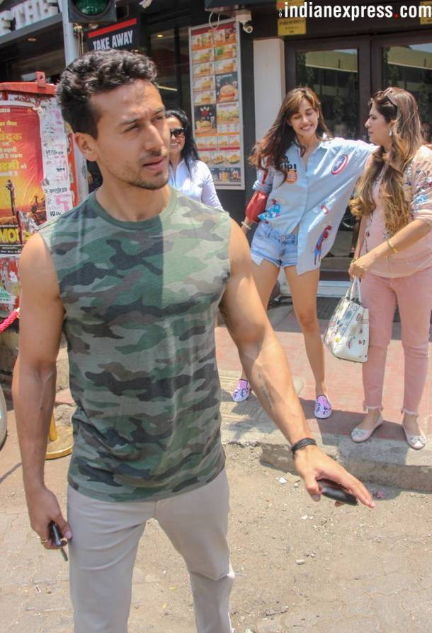 tiger shroff with disha patani