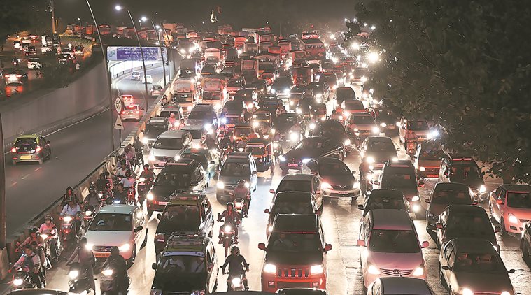 Amit Shah brings traffic to a halt
