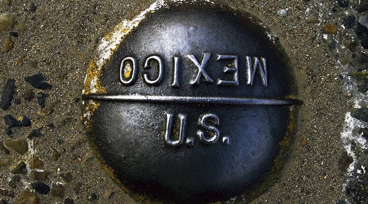 us mexico border, us mexico wall, donald trump, arizona, texas, united states, us national guard, world news, indian express