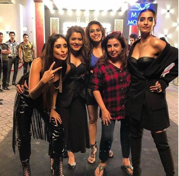 sonam kapoor, kareena kapoor shoot song with farah khan