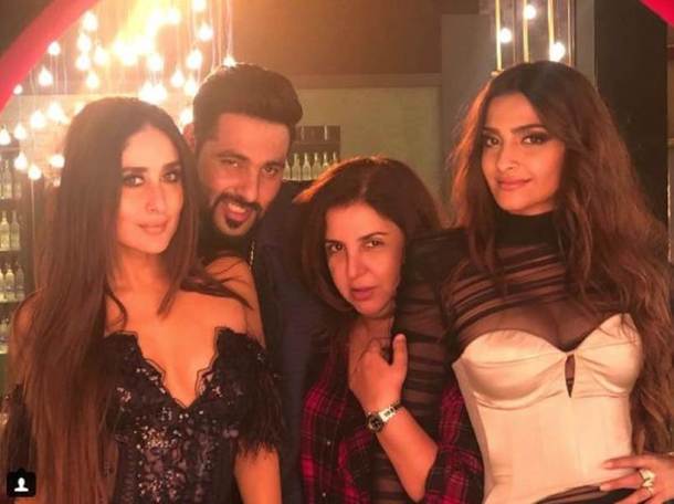 farah khan choreographs a song for veere di wedding