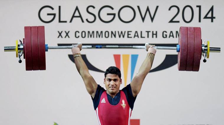 Vikas Thakur at Commonwealth Games 2018