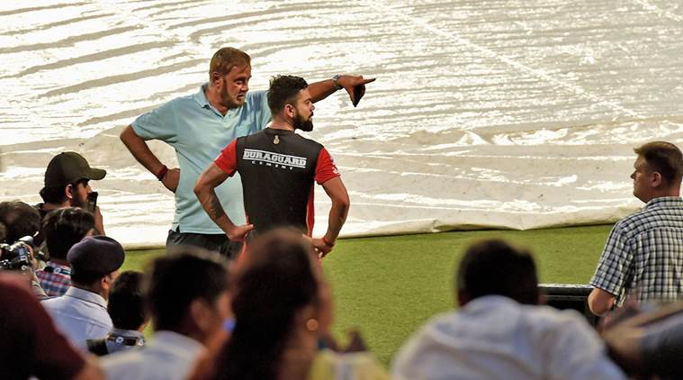 Virat Kohli, Virat Kohli RCB, RCB Virat Kohli, Royal Challengers Bangalore, Indian Premier League, IPL 2018, sports news, cricket, Indian Express