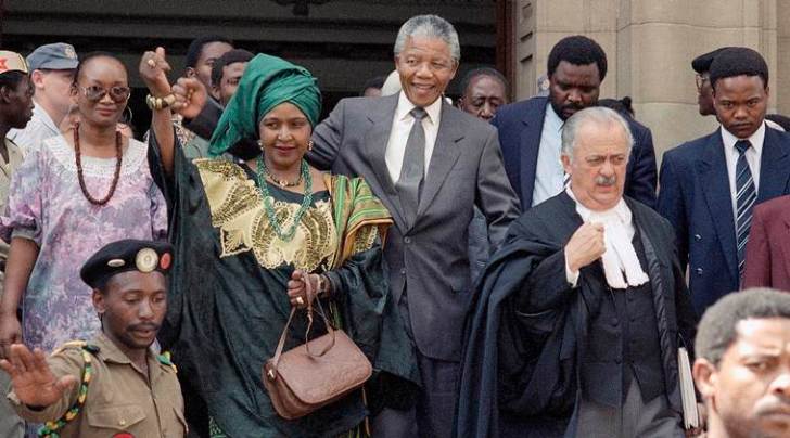 Image result for 1.	Winnie Mandela dies, former wife of South African icon Nelson Mandela