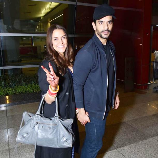 neha dhupia and angad bedi wedding pics