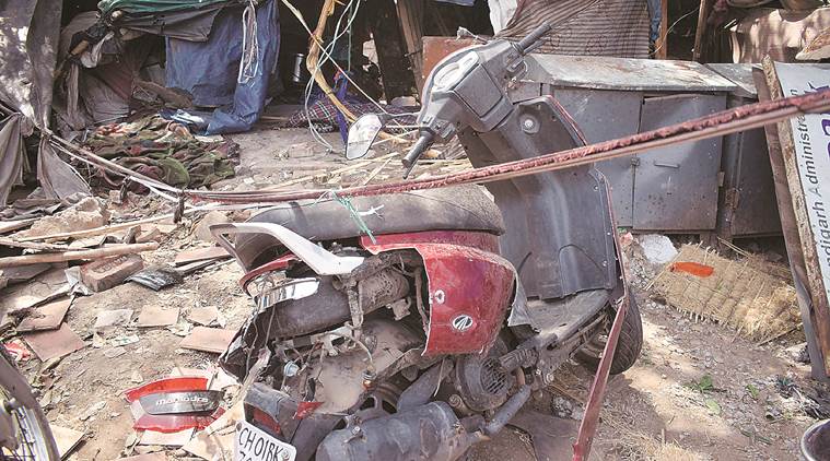 Drunk engineer rams SUV into shanty