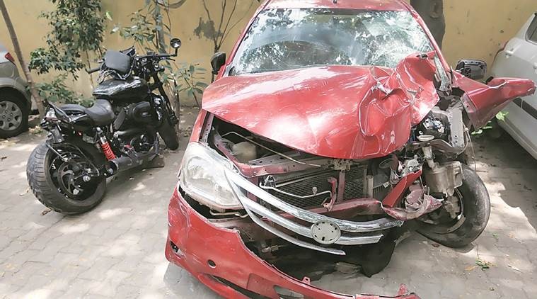 The accident took place in the early hours of Sunday. (Gajendra Yadav)