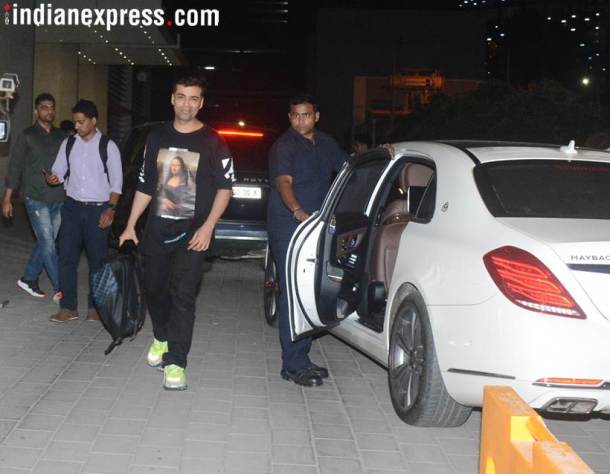 karan johar party with alia bhatt, ranbir kapoor