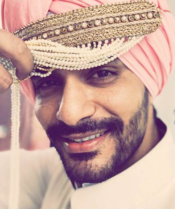 angad bedi as groom