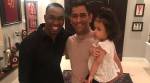 WATCH: Dhoni daughter Ziva dances with Bravo