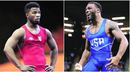 Jordan Burroughs vs Frank Chamizo in ‘Rumble on the River’: Wrestlers ready to rumble… on the mat