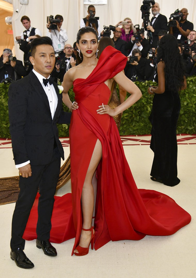 deepika padukone at the met gala in new york 2018