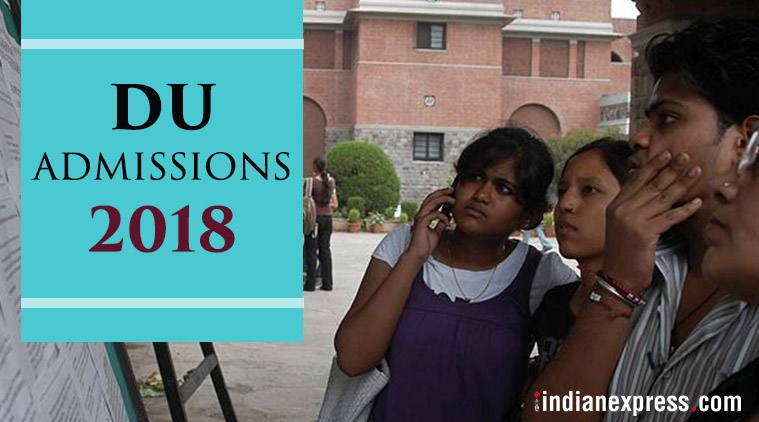 du.ac.in, du admissions 2018, du cut-off, du online admissions 2018
