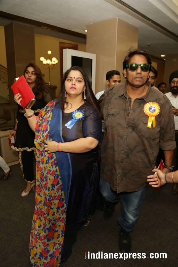 Ganesh Acharya at the National Film Awards