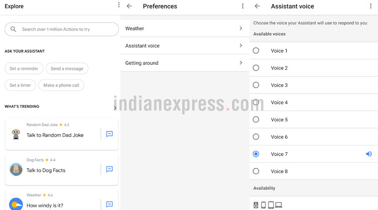 Google, Google Assistant voices, Google Assistant, How to get Google Assistant new voice, Google Assistant Hindi, Google IO, Google IO 2018