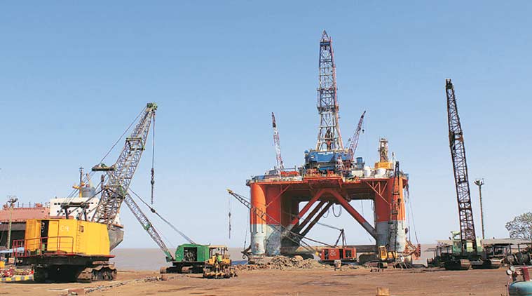 Global oil slump has Gujarat’s Alang angle: An influx of rigs