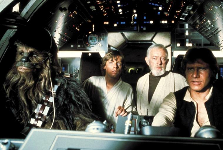 han solo in millennium falcon