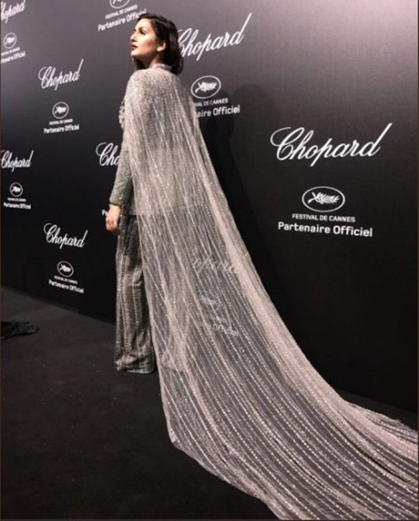 huma qureshi at cannes film festival 2018