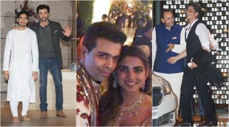 Isha Ambani and Anand Piramal engagement party: Ranbir, SRK, Aamir and others shower blessings on the couple