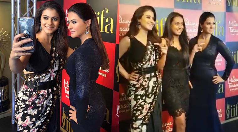 Image result for Kajol gets wax statue at Madame Tussauds Singapore