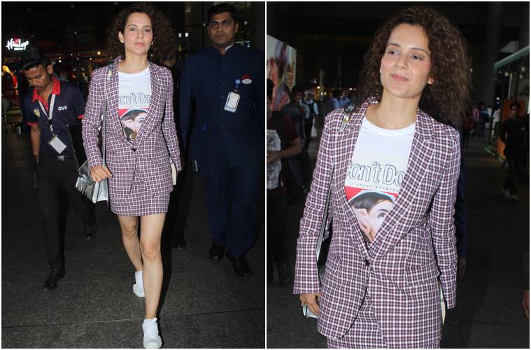airport looks, airport looks of the week, deepika padukone, Kangana Ranaut, Kareena Kapoor Khan, Sonam Kapoor, airport pics celebs, celeb fashion, bollywood fashion, indian express, indian express news
