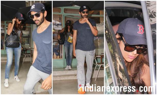 Kartik Aaryan with girlfriend