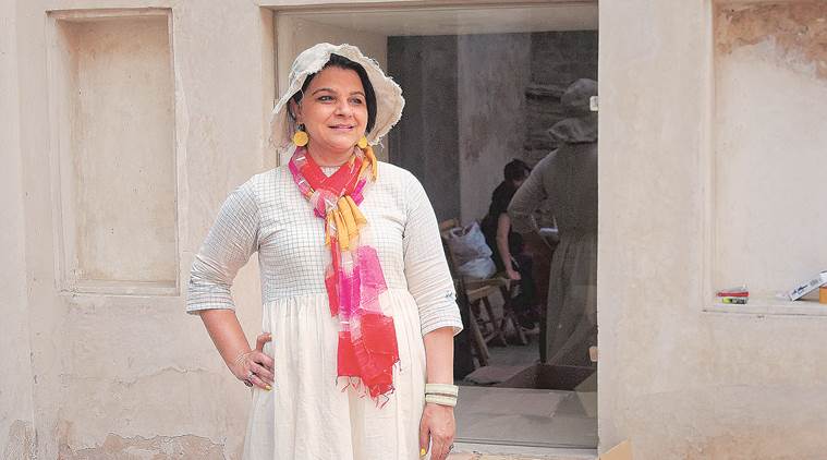 Manisha Gera Baswani, artist, Indian express talk